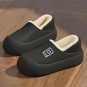 Unisex Wintersokken - 2025 Nieuwe Herfst/Winter Warme Pantoffels met Pluche Hiel voor Thuis, Lichtgewicht Buitenschoeisel voor Stellen