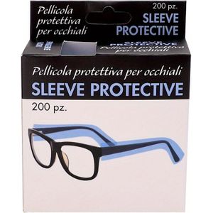 200 stuks/doos blauwe wegwerp kappersbrillen beenafdekking kleuren stylingtool brilaccessoires geverfd glasdeksel brillenzwenkbrauwhoes