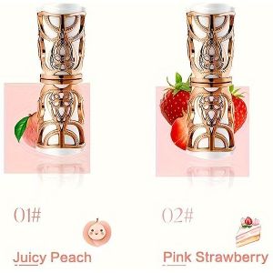 2 Stuks Hypoallergene Silke Lip Balm, Natuurlijke Afwerking, Hydraterende En Voedende Plantenbasierte Squalane (0.12oz) Elk, Voor Alle Huidtypes