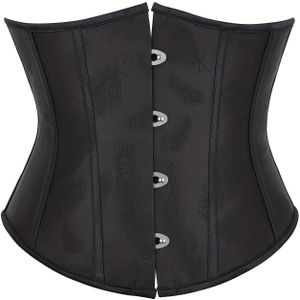 strapless korset bustier, buikcontrole vetersluiting body shaper, dameslingerie en shapewear