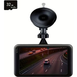 1080P HD Dashcam met enkele lens, loopopname en nachtzicht