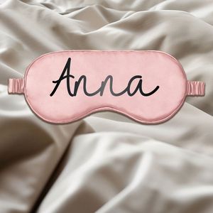 Aangepaste slaapmasker - Aangepaste naam acryl oogmasker, aangepaste reis oogmasker, aangepaste bruiloft oogmasker, essentiële reisbenodigdheden, bruidsgom en bruidscadeau, Valentijnsdagcadeau