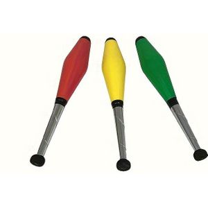 Jongleerstokken Set van 3 stuks Rood, Geel, Groen