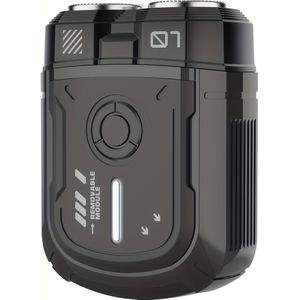 Nieuwe Dual-Engine Mecha Scheerapparaat: Mini, Trendy, Draagbaar, Langdurig, met Afneembare Reinigende Zwevende Kop voor Thuisgebruik