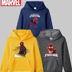 3-delige Marvel Spider-Man serie hoodies met print voor jongens, met zakken, comfortabele stof, perfect als cadeau voor kinderen, Marvel merchandise, Marvel kleding