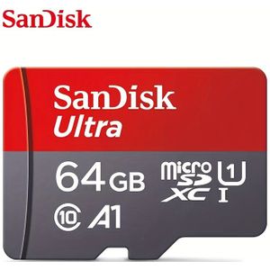 Genuine Micro SD-kaart - 32GB, hoge snelheid klasse 10, A1, UHS-I, SD/TF-kaart voor smartphones, camera's en meer, geheugenkaart voor telefoon