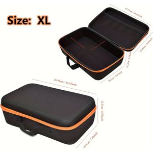 1pc Shockproof Tool Bag, Waterproof Tool Box, Large Capacity Electric Drill Carry Case, Oxford Cloth Bag For Electrician Hardware
