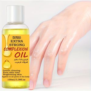 Light Beige olie, bodyolie voor zachte reiniging en verheldering, geschikt voor alle lichaamsdelen