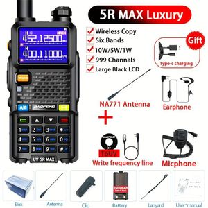 2025 POFUNG Nieuwste Model 6-Band 10W Krachtige Upgraded Walkie-Talkie met NOAA Multifunctionele 999 BAOFENG Langeafstandsradio