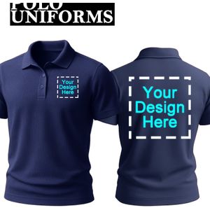 Op maat gemaakte herenhemden in 2 gebieden, gepersonaliseerde linkerborst, aangepaste rug, bedrijfsuniform voor team- en bedrijfsmatig gebruik, versterkt de teamgeest