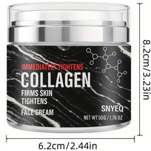 Direct . Verstevigend Beige. Hydraterend en liftend, Bijengif Crème, rijk aan collageen en Retinol-essence, vermindert fijne lijntjes, rimpels, kraaienpootjes, lachrimpels en fronsrimpels