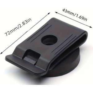 1pc Zware-Duty Magnetische Tool Holder Clip, Metalen Broek Klem voor Tool Opslag, Sterke Magnet Broek Klem voor Gemakkelijke Toegang, Geen Elektriciteit Nodig, Duurzame Utility Broek Accessoire