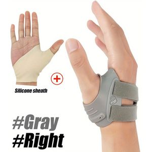 1 Stuk Duimbrace voor - of Rechterhand Polsband Zonder Beperking vehicle de Handfunctie Duimhoes voor Vrouwen & Mannen