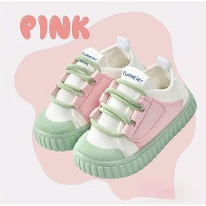 Sportieve Peuterschoenen voor Baby's met Zachte Zolen, Meisjes Sneakers met Antislip Bovenlaag, Jongens Tennisschoenen voor Casual Gebruik