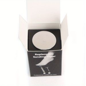 Manicure en Pedicure Dubbelgebruik Polijst Draaitafel 25mm Diameter Elektrische Dode Huid Schuurpapier Draaitafel