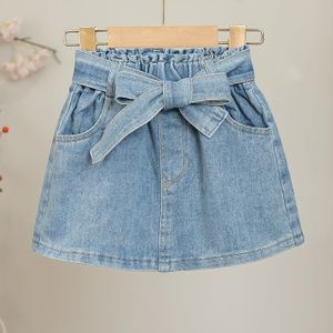 Meisjes Casual Gevulde Rok, Kleur, Lichte Stretch Stof, met Zak, voor Lente/Zomer/Herfst