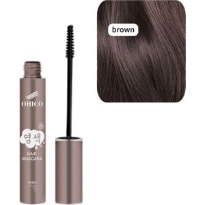 Wegwerp wimperstijl haarkleurborstel voor direct grijs haar bedekken met één . Tijdelijk, handig en haarvriendelijk. De ultieme oplossing tegen grijze haren