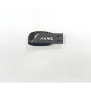 SanDisk Z410 USB 3.2 Gen 1 Flash Drive 32/64/128GB, Kleur: Zwart