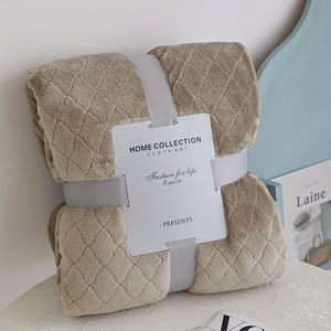Ultra-Zachte Fleece Deken - Kleur, Bedovertrek met Geschenkverpakking & Lint - Modern Geometrisch Ontwerp voor Woonkamer, Sofa, Slaapkamer - Machinewasbaar, Kaart, Polyester , Bedlaken