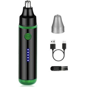 Electric Nose Trimmer, Usb Rechargeable Trimmer For Nose And Ear Hair, Nose Hair Shaver For Women And Men, Painless Eyebrow And Facial Hair Removal Device
