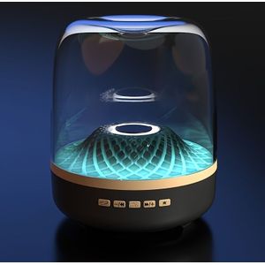 Draadloze Slimme Speaker met RGB Sound-, Lange Batterijduur, -C & Laagspanning - Draagbare Home Theater Speaker Compatibel met iPhone, Smartphones, Tablets, Laptops (Adapter Niet Inbegrepen)