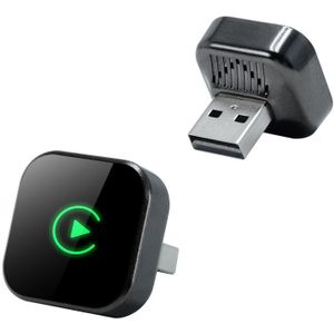 2025 Geüpgraded Draadloze CarPlay & Auto Adapter, Compact en Lichtgewicht, Vertraging, 5GHz WiFi + BT 5.2, Snelle Reactie, Eenvoudige , Spraakbesturing, Werkt met Fabrieksbedrade CarPlay-systemen