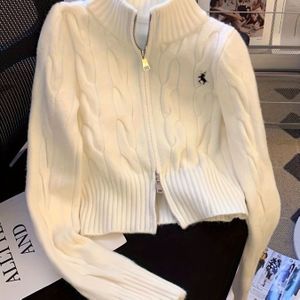 De nieuwe casual lange mouwen ritsvest voor vrouwen herfst/winter 2025