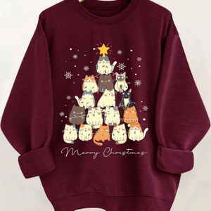 Kerstprint Sweatshirt