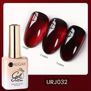 UR SUGAR 15ml Roze Jelly Nagellak Nude Manicure Gel Semi-Permanent Soak Off LED Gel Ontwerp
