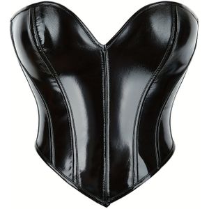 strapless corset bustier, buikcontrole Jacquard body shaper met veters, dameslingerie en shapewear
