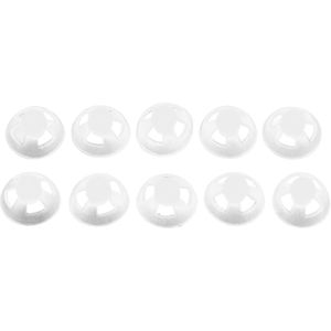10 stuks Open Fit Hoortoestel Domes Oordopjes Wasbare Enkellaagse Ear Tips Vervangingsonderdelen voor Hoortoestellen 7/9/12mm