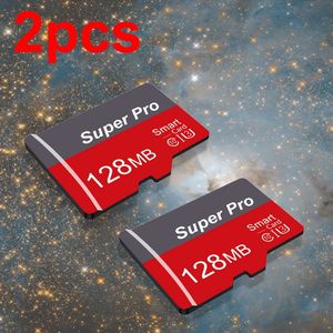 2 stuks Flash Micro SD-kaarten, A1/C10/U3, TF/SD-geheugenkaartset, 8 GB, 4 GB, 2 GB, 1 GB, 512 MB, 256 MB, 128 MB, 64 MB, voor smartphone, tablet, pc, auto-audio en spelconsole