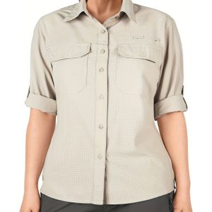 Vrouwenoverhemd van 10.058m, Koel Sneldrogend Lange Mouw voor Buiten Vissen en Wandelen in Grote Maten