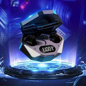 Wireless Oordopjes, Stereo Oortelefoons, In-ear Sport Hoofdtelefoon met Oplaadcase Control Opname