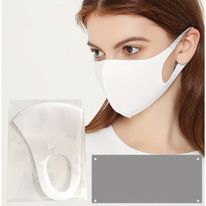 Ademend gebreid gezichtsmasker - stofdicht, winddicht en zonwerend | wasbaar en elastisch | bohemienstijl voor alle seizoenen