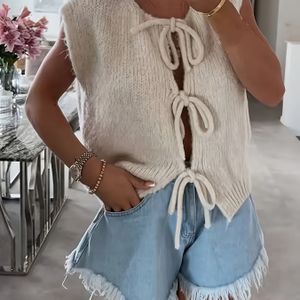 BK010802 Dames Strik-Vest