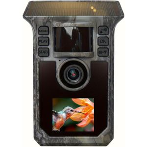 4K Wildcamera met Nachtzicht, 130-Graden Groothoeklens, 0.2s Trigger Bewegingsgeactiveerd, IP67 Waterdicht, USB Oplaadbaar, 4K Video-opname, 1080p HD Video