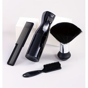 Professionele kapperset: kappersgereedschap, spuitflessen, kammen, haarreinigingsborstels, salon kappersstylingaccessoires - geschikt voor normaal haar, haarborstel, haarkam