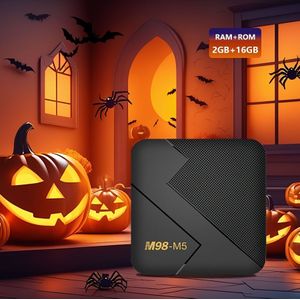 Box 11 M98-M5 - 2GB RAM, 16GB ROM, 5G Dual WIFI BT 5.0, 32GB, Wifi 6, Media Player voor Decoder, TV Box, Box, Box 11, Box 11 M98-M5