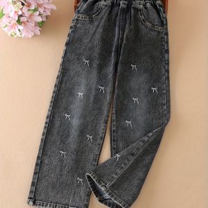 Meisjes Lange Broeken voor Lente en Herfst, Stijlvolle Leggings voor Oudere Kinderen, Trendy Wijde Broeken