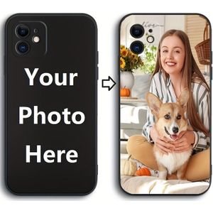 Diy Phone Case, With Customized Photo Pattern, Suitable For Iphone 15 14 11 Pro Mini Xr X 8 7 6, Personalized Phone, Suitable For Birthday Gift