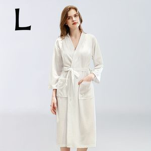 1st Gepersonaliseerde Badjas met Geborduurde Naam - Perfect Cadeau voor Haar, Bruidsjonkinnen, Mannen & Vrouwen - Wafelgeweven Badjas, Wasdoeken