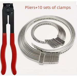 Automotive as kogelkooi clamps, verstelbare multi-gatclips met CV gewrichten en aandrijflager compressie fixture 20 stuks 10 stuks