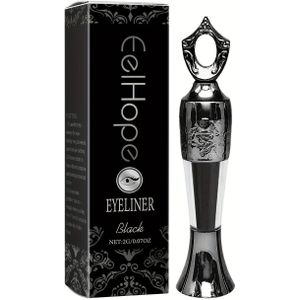 Zwarte Eyeliner, Natuurlijke Oogpotloodpoeder, Multifunctionele Make-up, Levendige Kleuren, Langhoudend, Vlekvrij, Makkelijk aan te Brengen Formule, Zwart, Blauw, Donkergroen