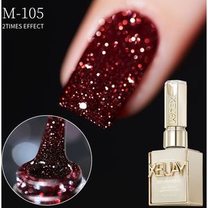 5 Kleuren 15ml Nieuwe Nagelgel Semi-Permanent Nail Art Soak Gel, Ideaal voor LED Nagelsalon en DIY - Perfect voor Kerstmis