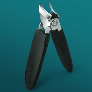 Opening Schuine Tip Nagelknipper met Pantsergroef, Unieke Tangontwerp, Adelaarsbekvormig Ontwerp voor Thuisgebruik, Groot Formaat