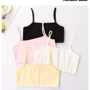 3 stuks Willekeurige Kleur Schattige ' Comfortabele Ademende Spaghetti Bandjes Tops, ' Ondergoed voor , Ondergoed voor, Ondergoed voor