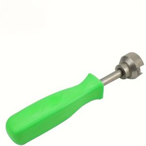 1pc Metal Brake Spring Compressor - Duurzaam Autoonderhoudsgebreed voor het uitscheppen van rembanden, groene handgreep, zware mechanische gereedschap | Ergonomische handgreep | Metalen afwerking