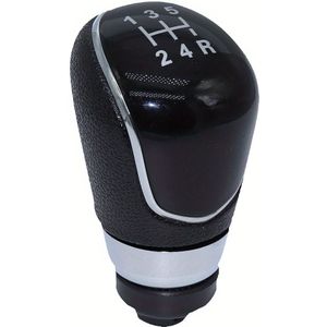 Plastic Gear Shift Knob Compatible With Ford Focus Mk2 Mk3, Fiesta Mk7, , , Mondeo Mk3/4, Kuga, Transit - 5-speed Manual Transmission Shifter Handle With Reverse