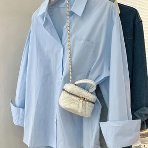 Vrouwen Nieuwe Herfst/Winter Kleur Casual Lange Mouw Warme Shirt voor Vrijetijdskleding en Vakantie